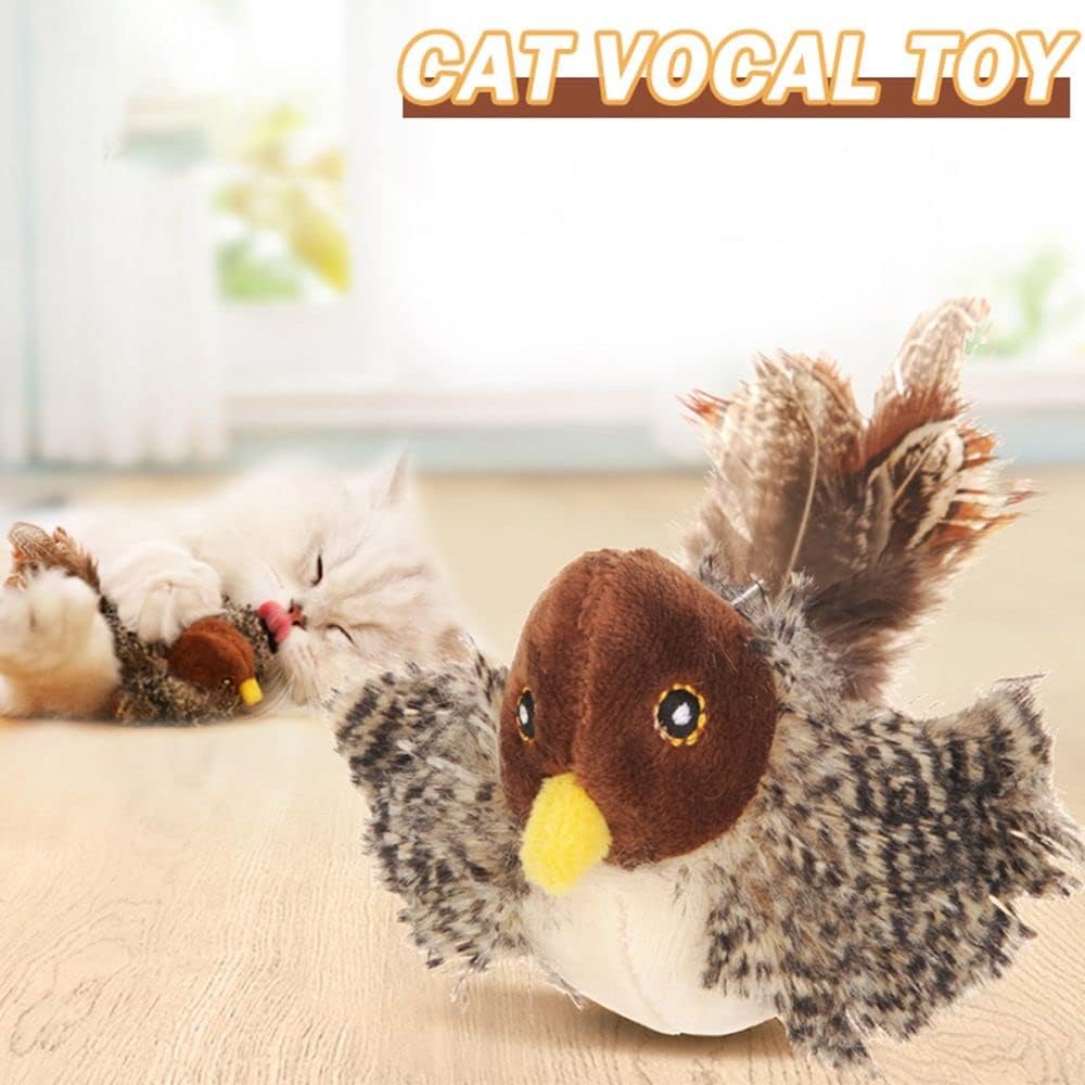 HOT SALE - Interactive Chirping Bird Cat Toy