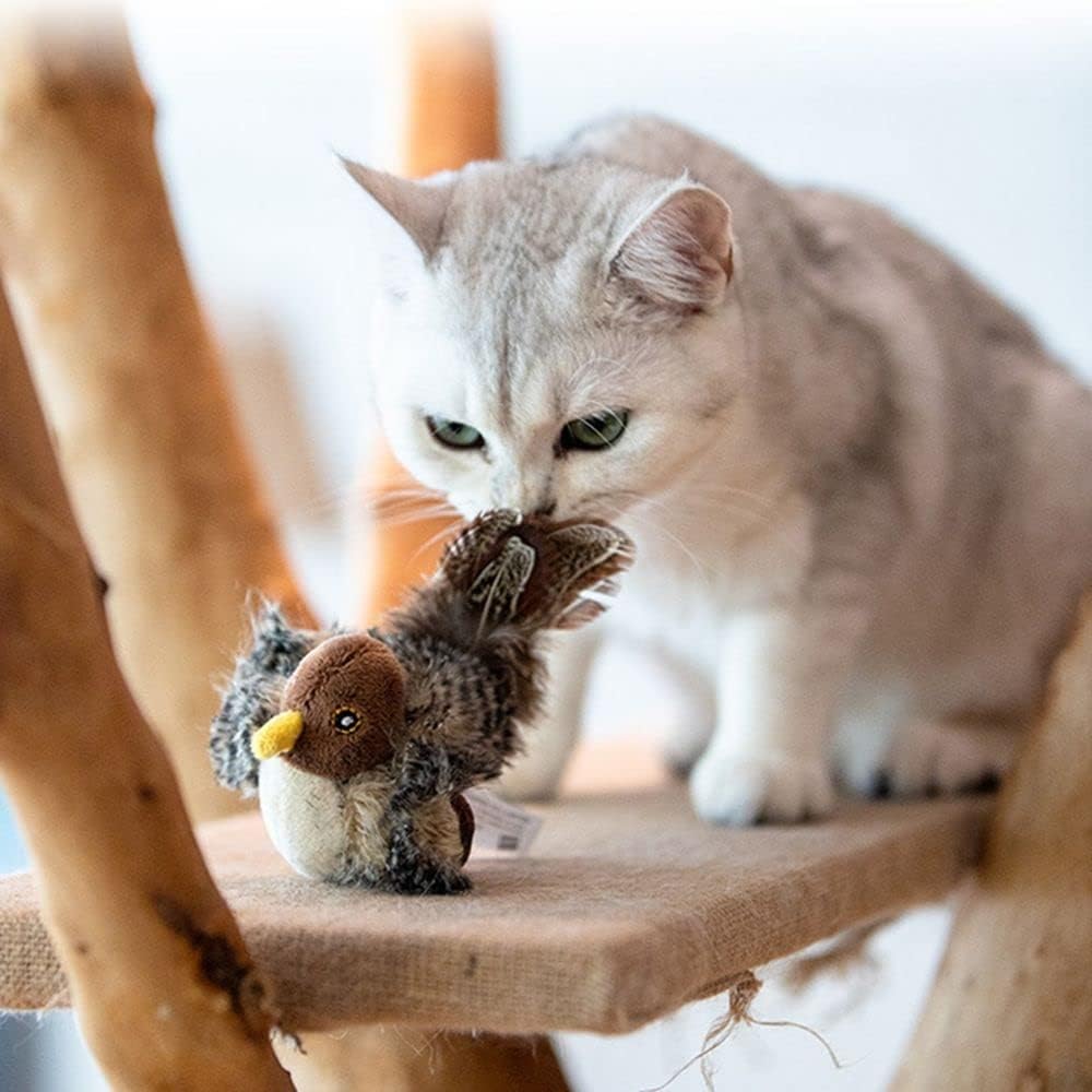 HOT SALE - Interactive Chirping Bird Cat Toy