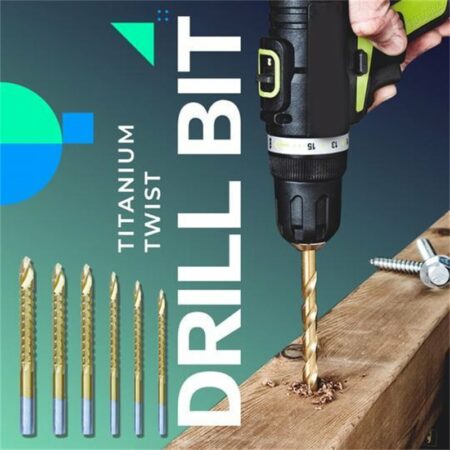 (HOT SALE 48% OFF) -Twist Drill Bit Set Power Tool Accessories(6 Pcs )