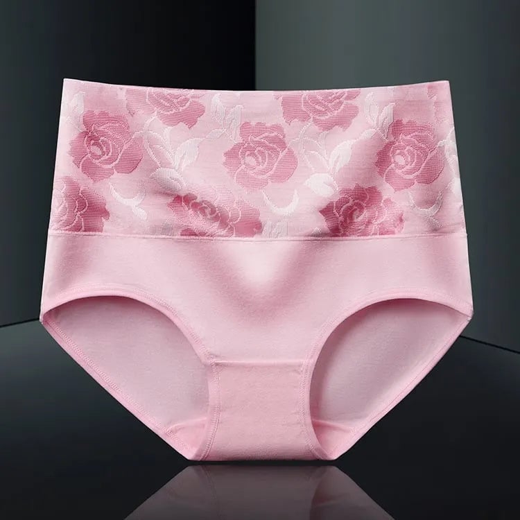 (Hot Sale 49% OFF) - Cotton High Waist Abdominal Slimming Hygroscopic Antibacterial Panties