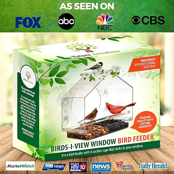 HOT SALE 49% OFF - Nature Window Bird Feeders