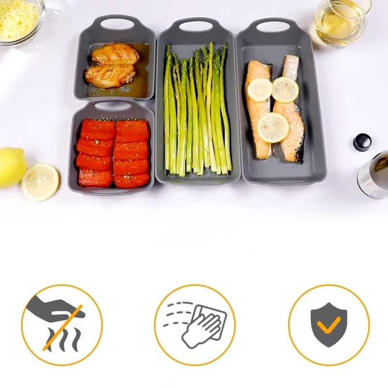 HOT SALE 49% OFF - Silicone Baking Sheet Pan Dividers