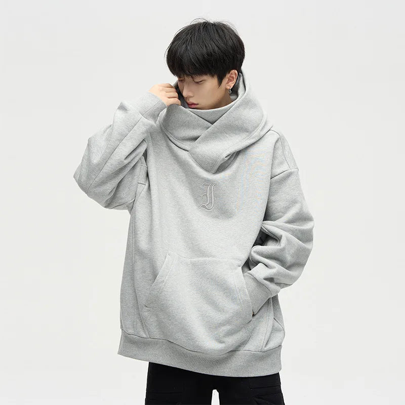 Hot Sale 50% OFF - Ninja Double Neckline Cotton Hip Hop Hoodie