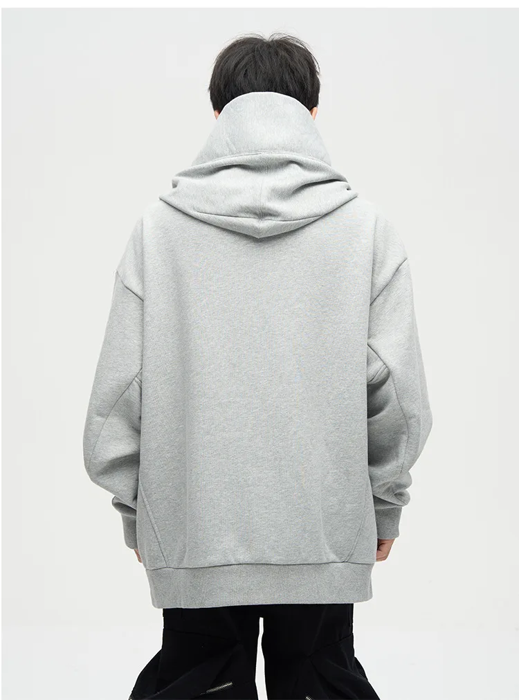 Hot Sale 50% OFF - Ninja Double Neckline Cotton Hip Hop Hoodie