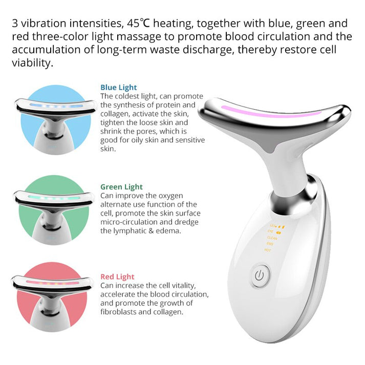 HOT SALE 70% OFF!!Three-Purpose Lifting And Firming Facial Massage Device