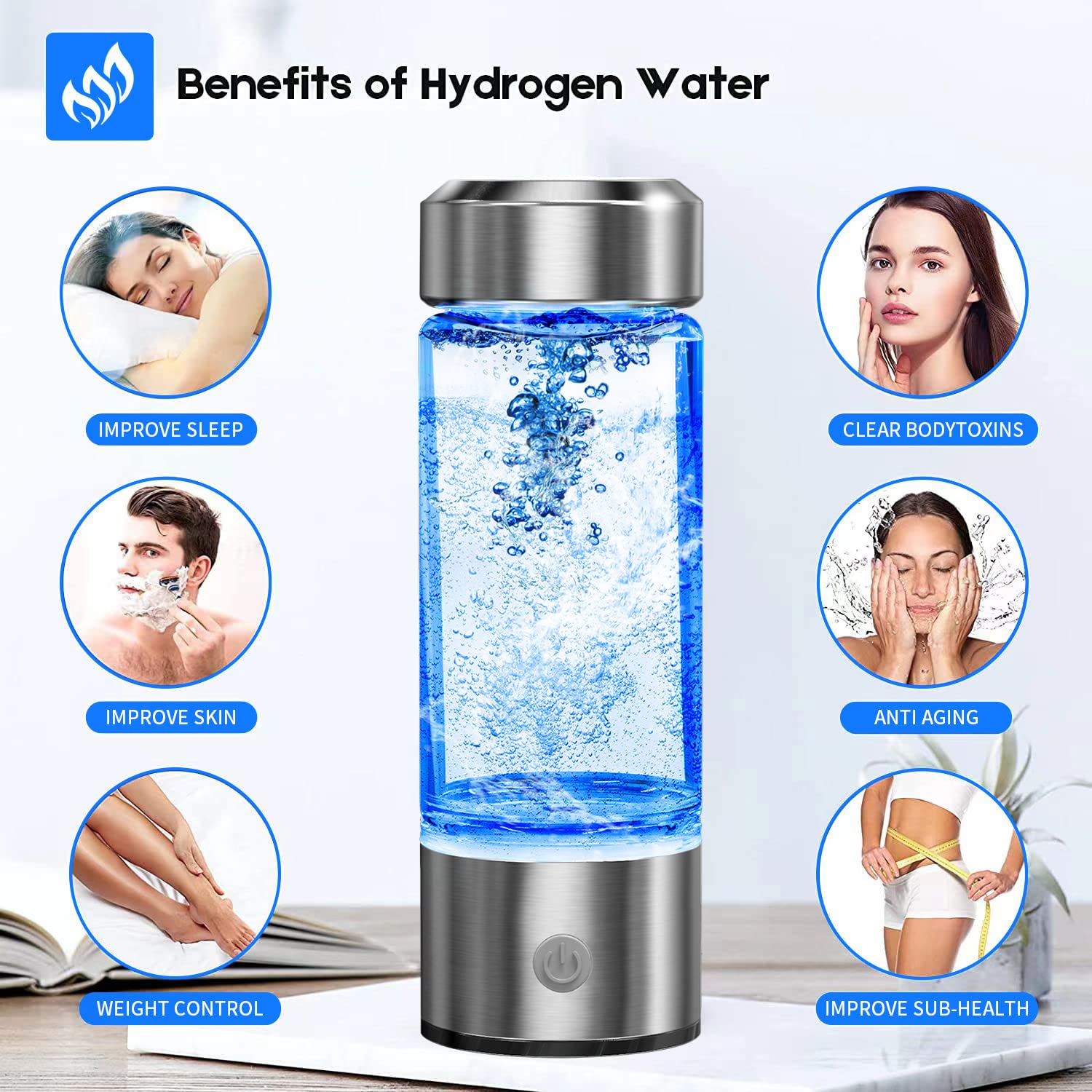 Hydrate24 – Hydrogen Water Bottle