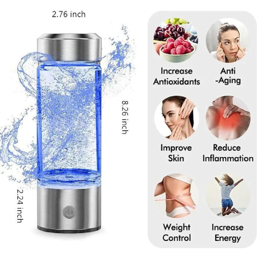 HydroHeals Hydrogen Water Bottle