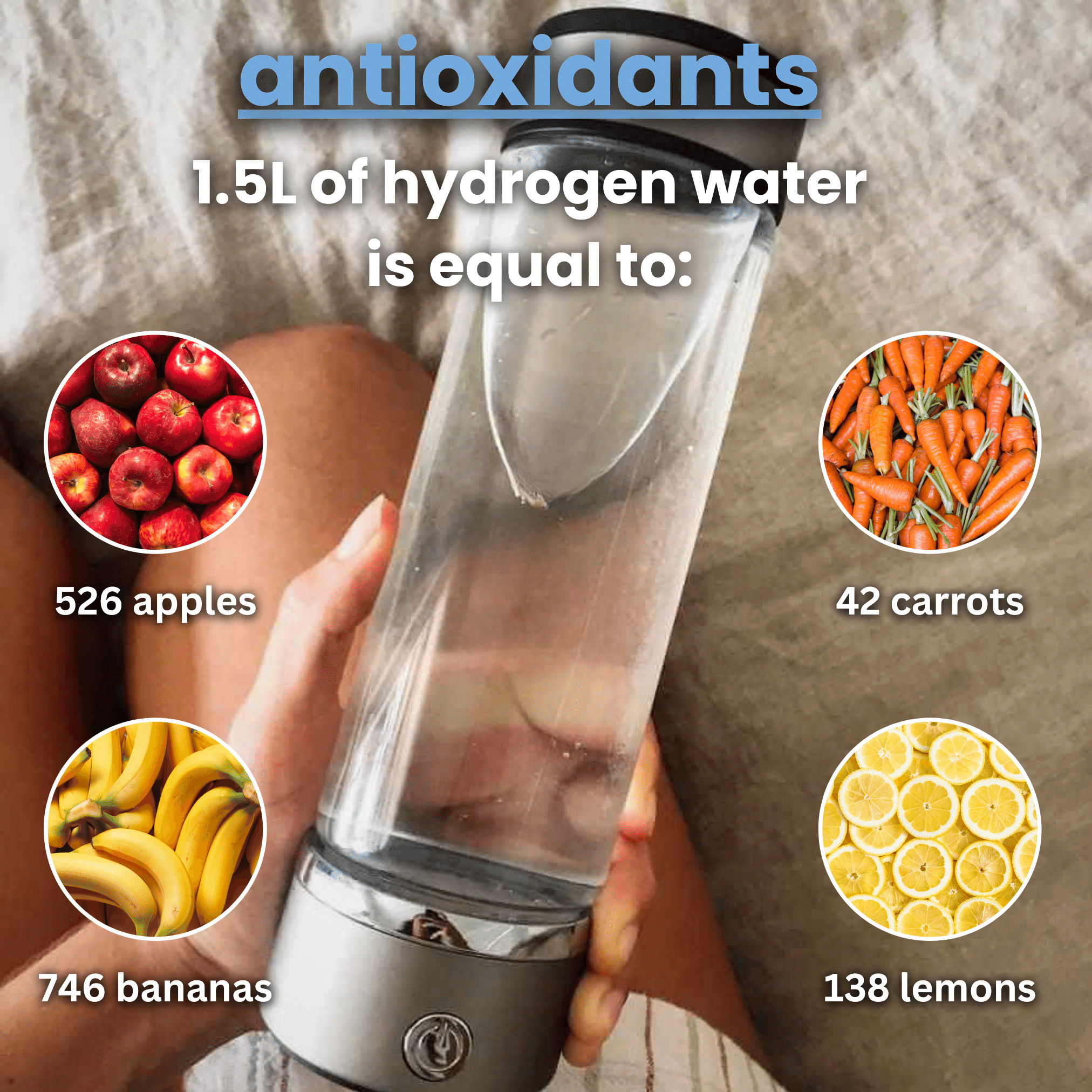 Ion - Hydrogen Water Bottle