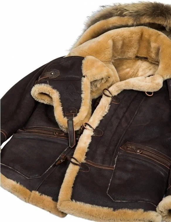 JACKET PILOT FROM SHEEPSKIN B -7 ARCTIC PARKA ART.208