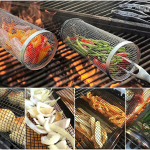 Joyhnny Rolling Grill Basket