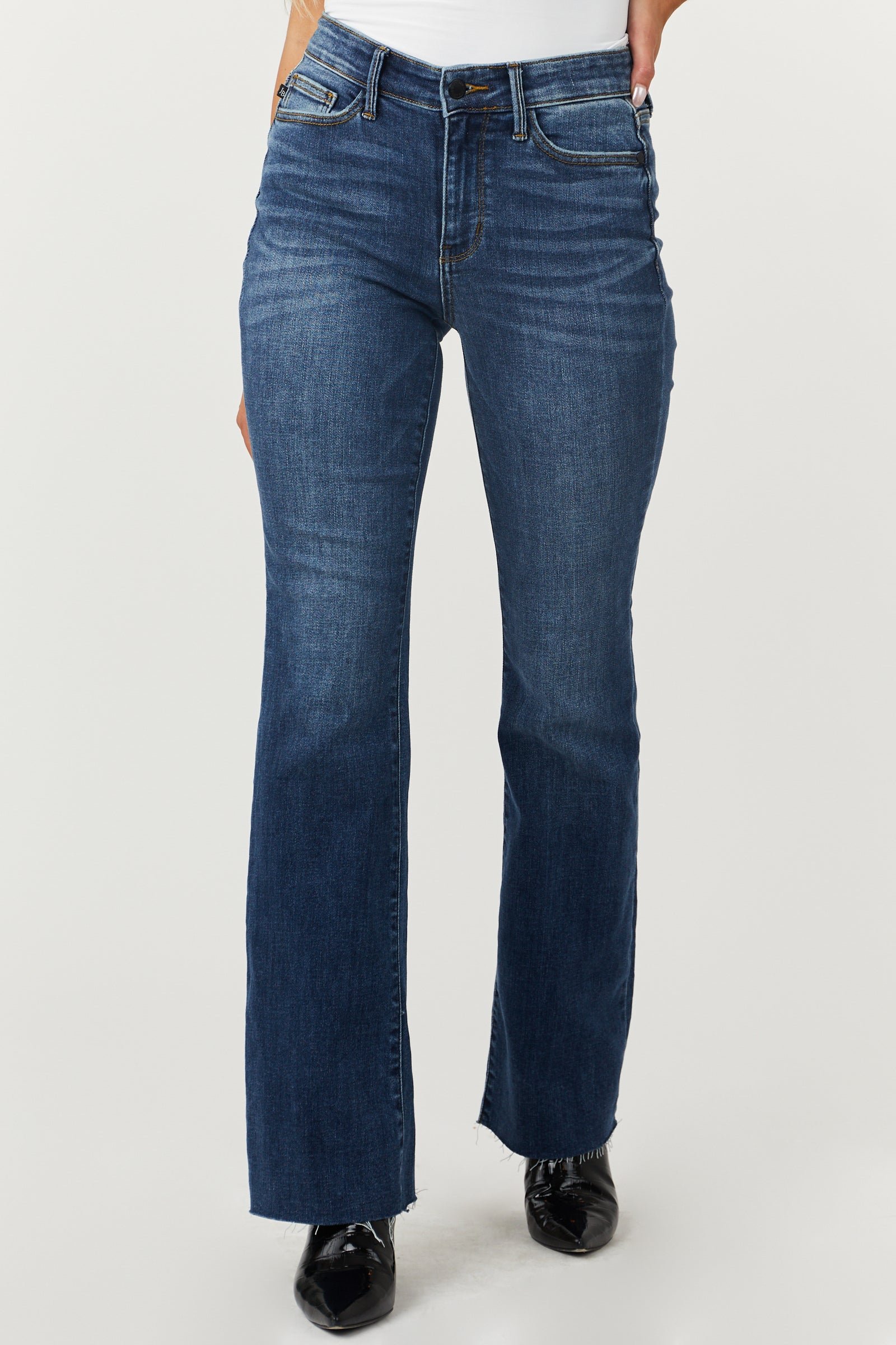 Judy Blue Mid-Rise Tummy Tuck Bootcut Jeans