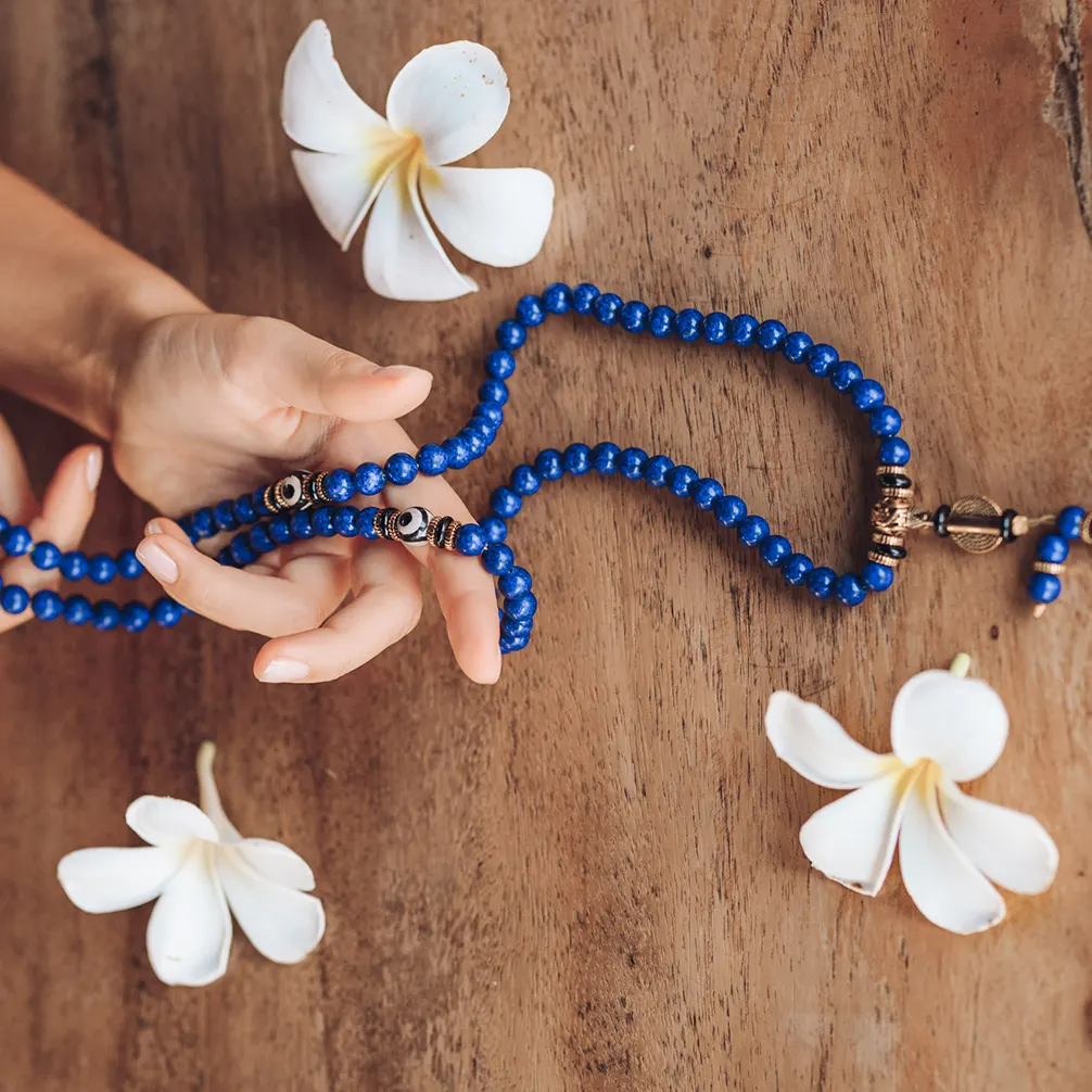 Lapis Lazuli Third Eye Mala