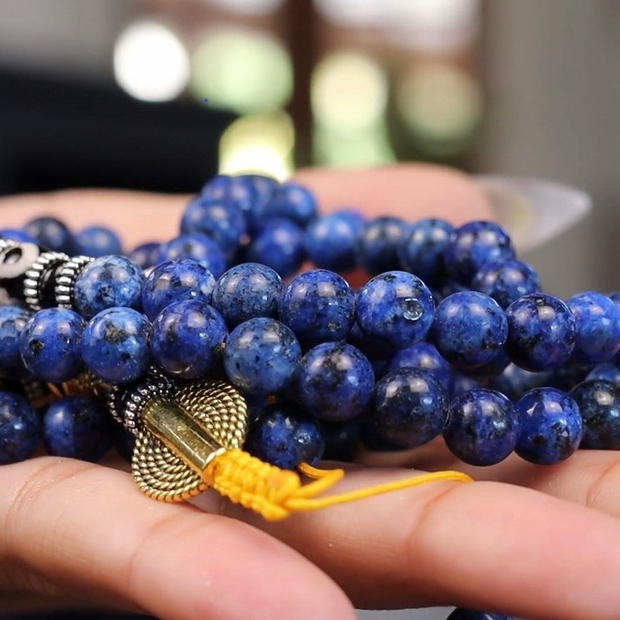 Lapis Lazuli Third Eye Mala