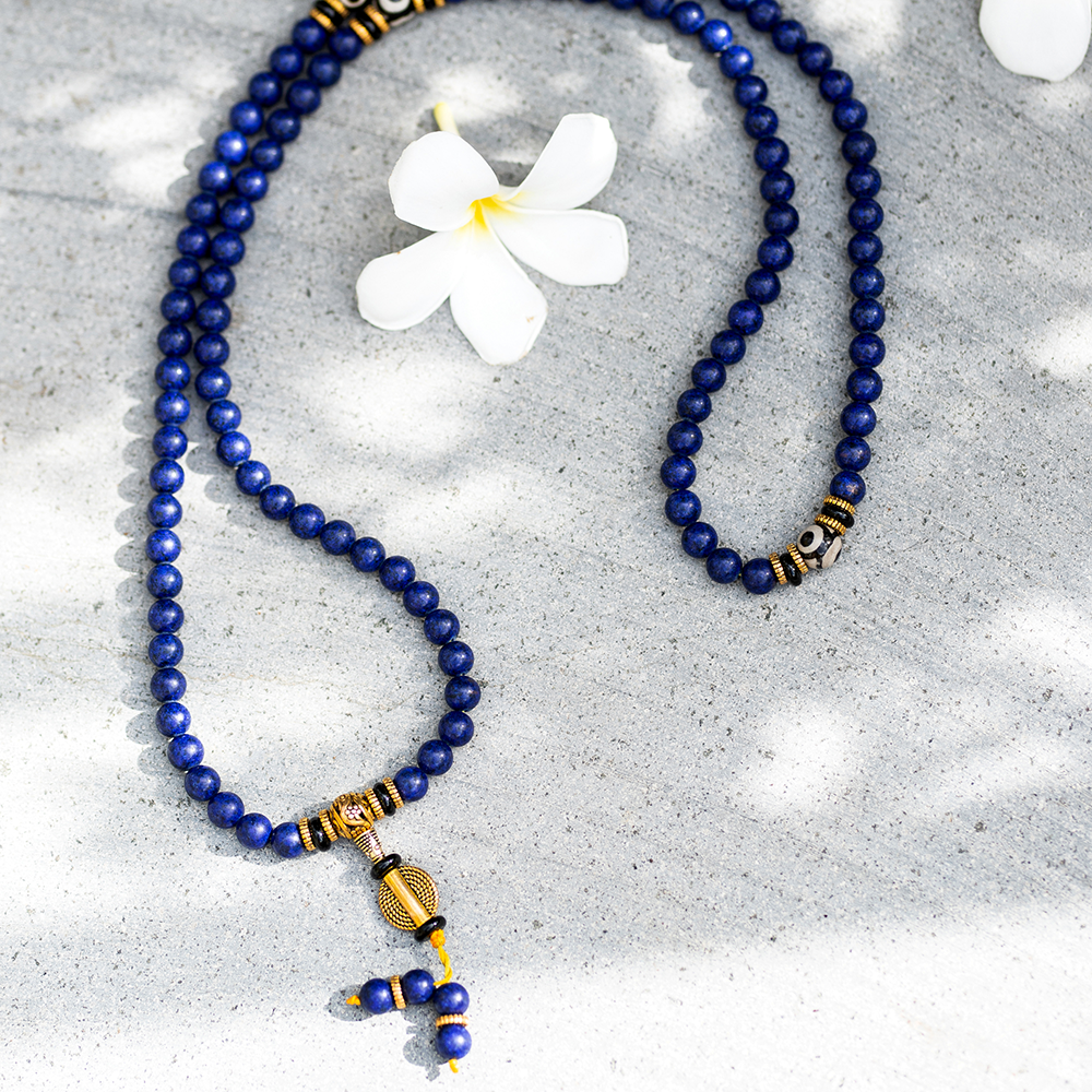 Lapis Lazuli Third Eye Mala