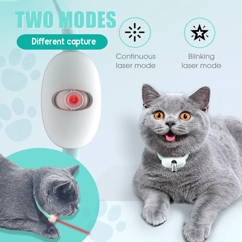 Laser Collar Cat Teaser Toy