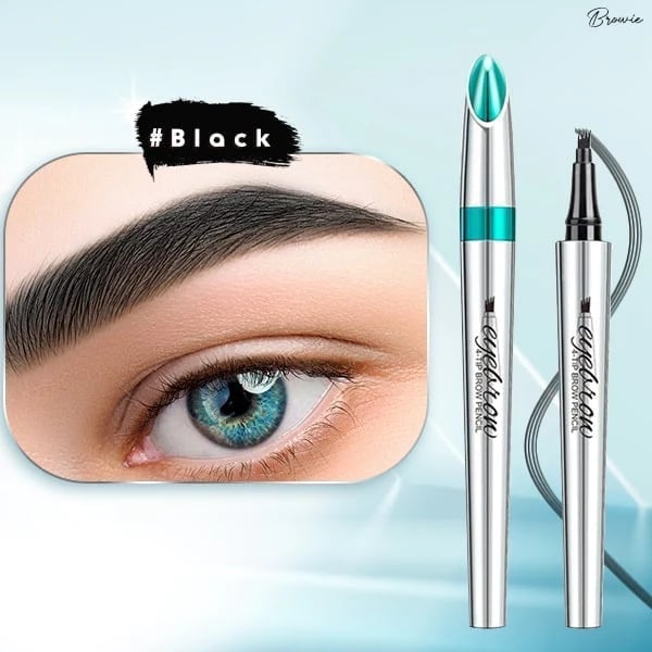 Last Day 49% Off - 3D Waterproof Microblading Eyebrow Pen 4 Fork Tip Tattoo Pencil