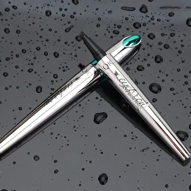 Last Day 49% OFF - 3D Waterproof Microblading Eyebrow Pen 4 Fork Tip Tattoo Pencil