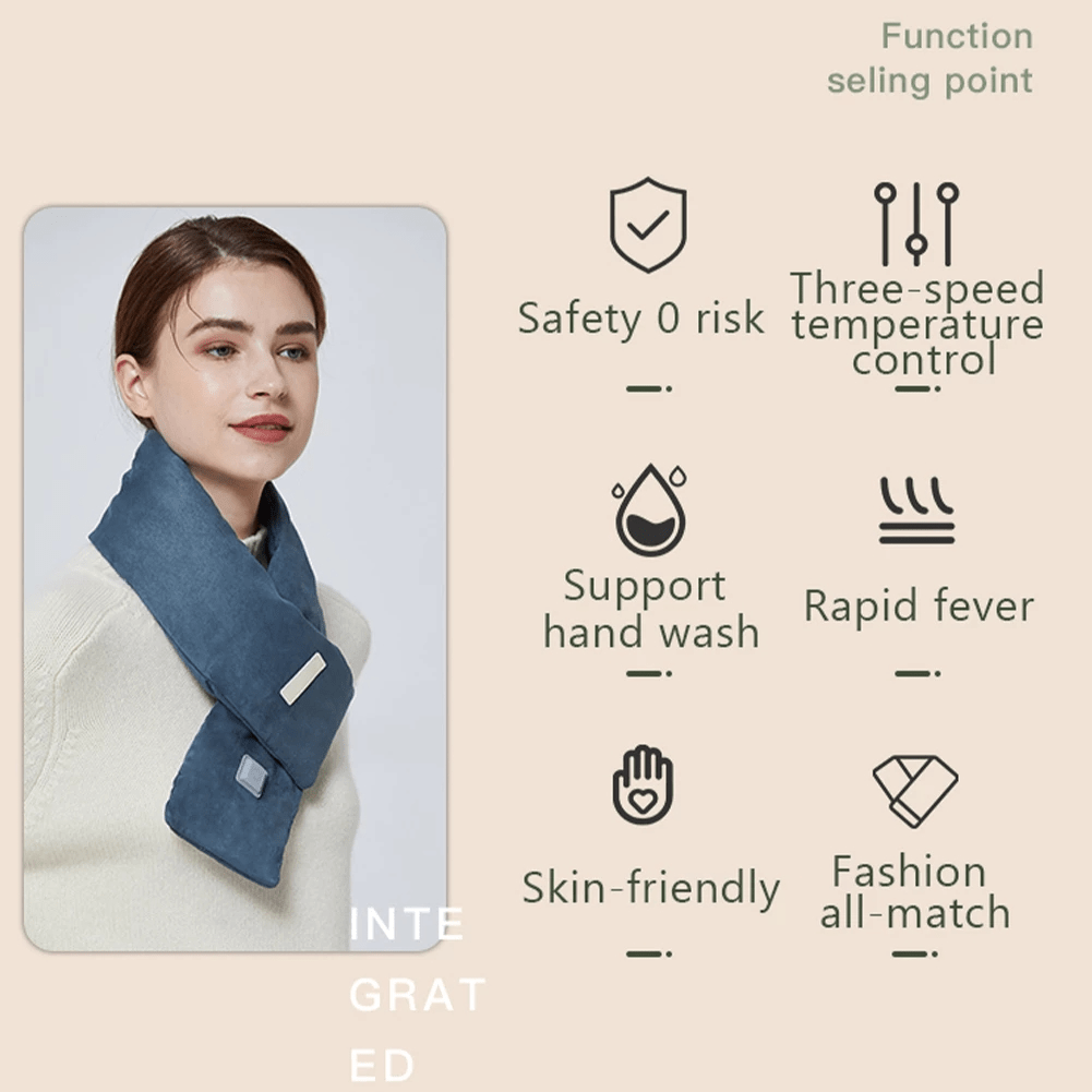 Lusmasfle LAST DAY 60% OFF - Intelligent Electric Heating Scarf