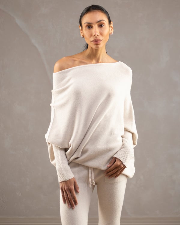 Last Day 69% OFF - Asymmetric Draped Jumper