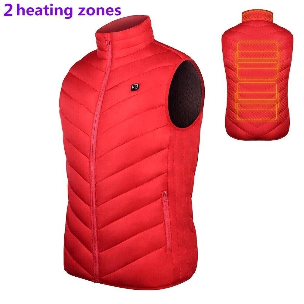 LAST DAY 70%OFF -- Two-touch LED Controller Heated Vest For Men & Women