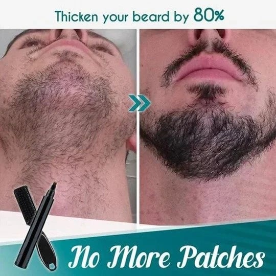 Last Day Buy 1 Get 2 Free - Waterproof Beard Filling Pen Kit