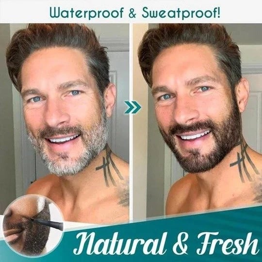 Last Day Buy 1 Get 2 Free - Waterproof Beard Filling Pen Kit