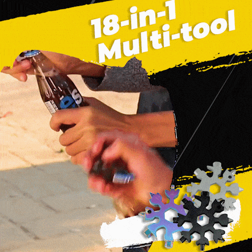 Last Day Promotion - 49% OFF - 18-in-1 Snowflake Multi-tool