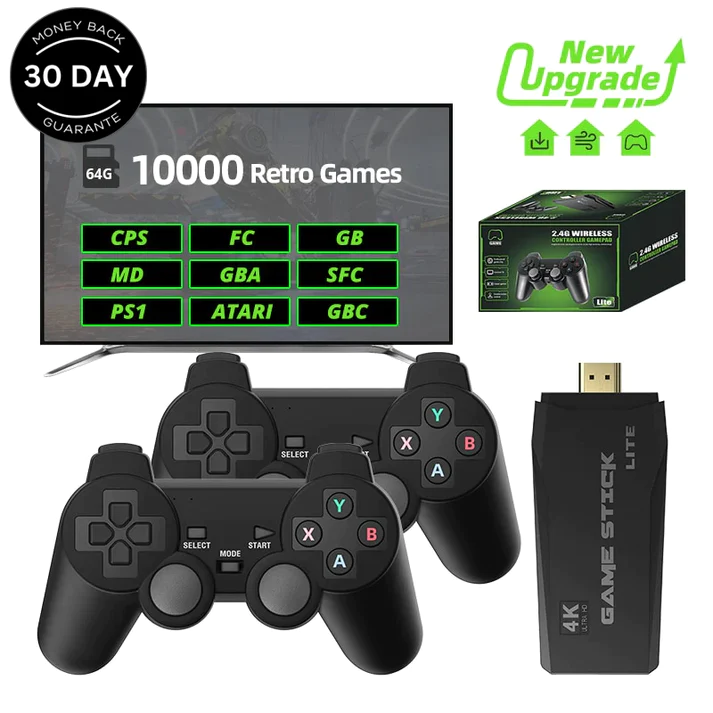 Last Day Promotion 50% OFF - Retro Video Game Console - Plug and Play Video Games