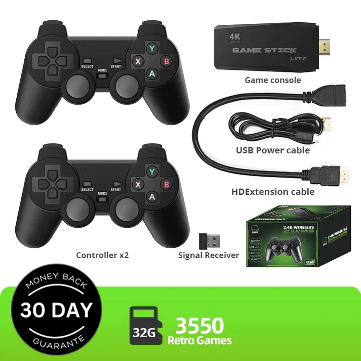 Last Day Promotion 50% OFF - Retro Video Game Console - Plug and Play Video Games