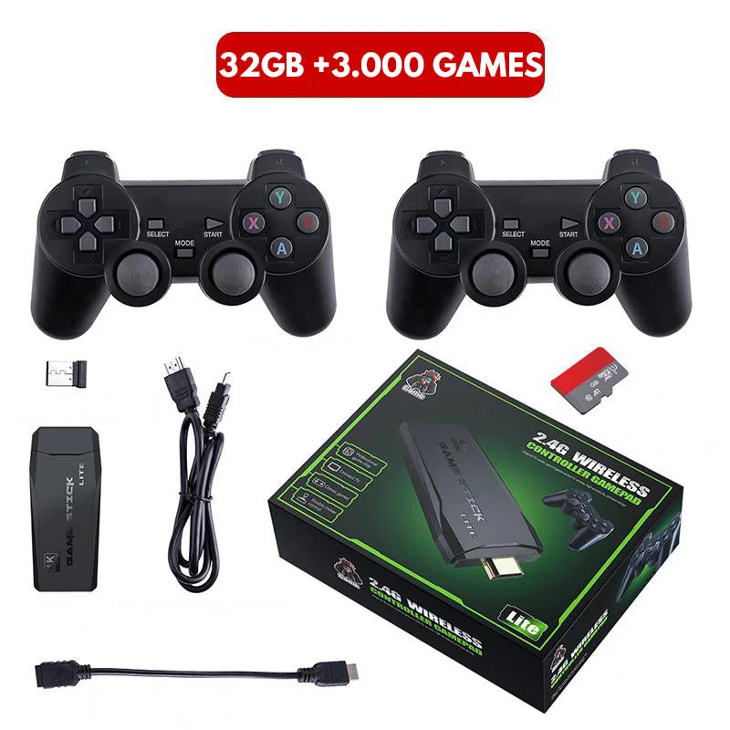 Last Day Promotion 50% OFF - Retro Video Game Console - Plug and Play Video Games