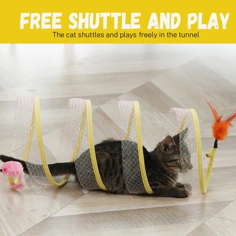 Last Sale 70% Off - Cat Tunnel Toy