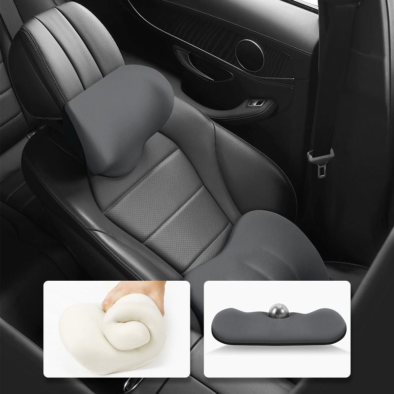 Limited Time Offer - Ergonomic Car Seat Headrest & Lumbar Cushion