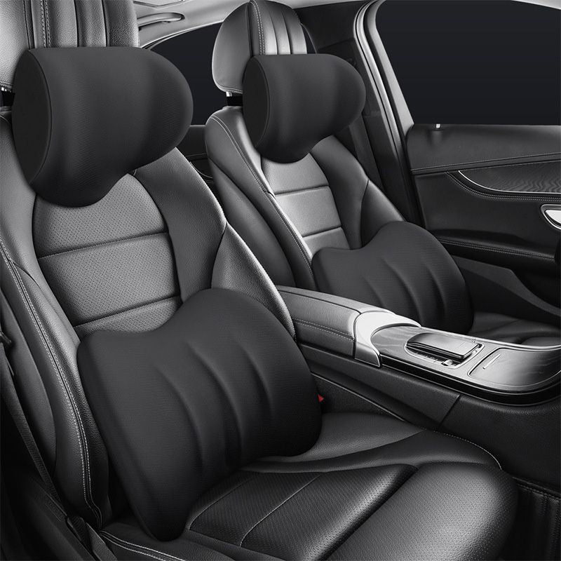 Limited Time Offer - Ergonomic Car Seat Headrest & Lumbar Cushion