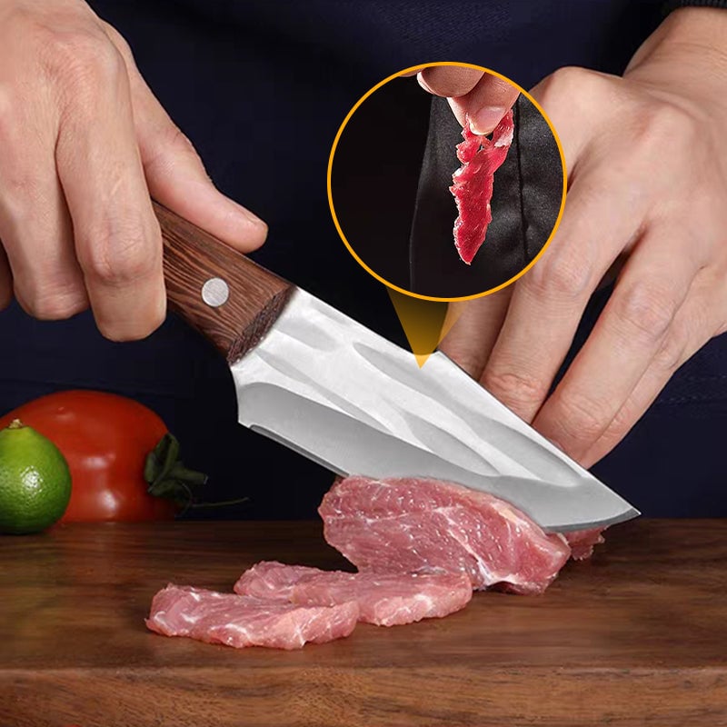 Limited Time Offer - Meat Cleaver Knife (with leather cover)