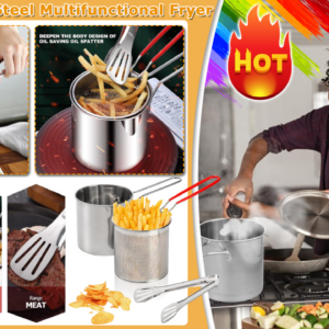 Limited Time Offer 2 Set Free Delivery - 304 Stainless Steel Multifuntional Fryer