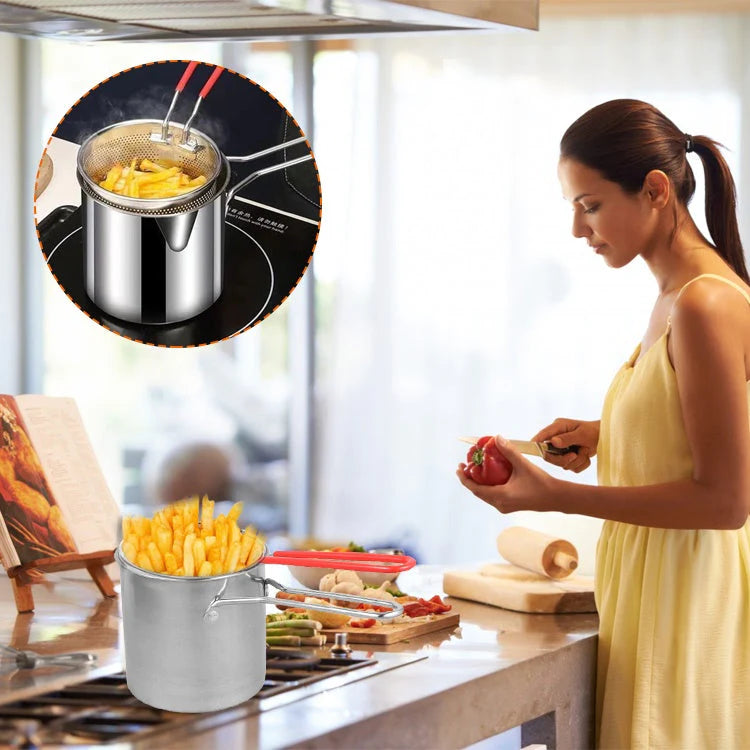 Limited Time Offer 2 Set Free Delivery - 304 Stainless Steel Multifuntional Fryer