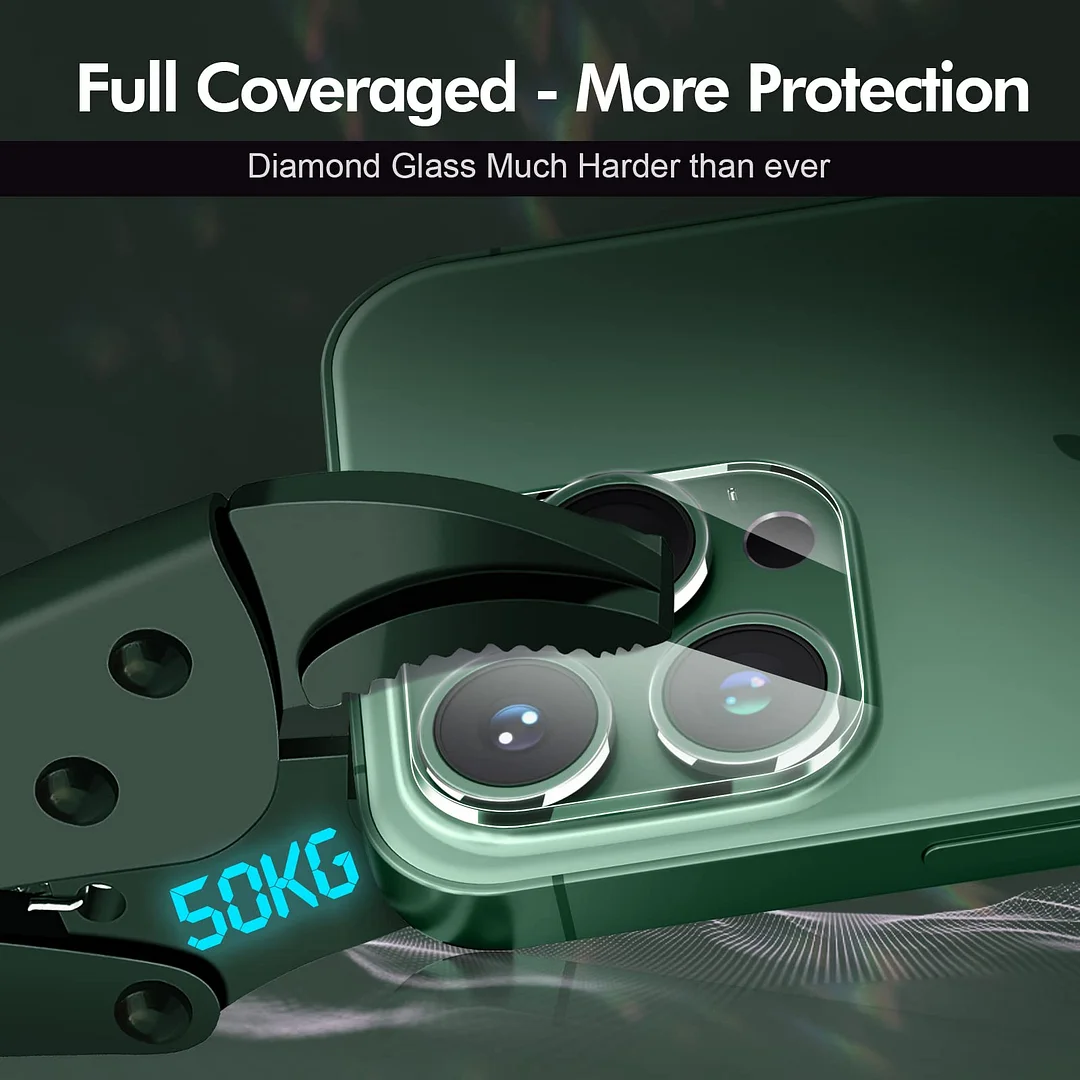 Long-Lasting Camera Protector for iPhone 15 Series - Fully Clear HD Protector