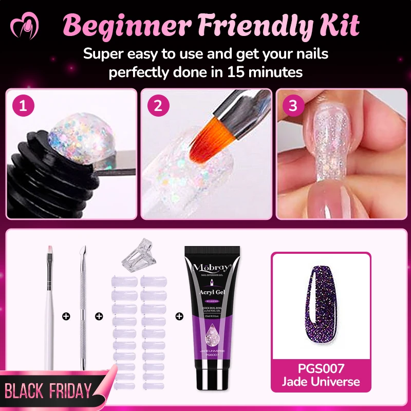 LoveyNail - DIY Home Full Nail Kit