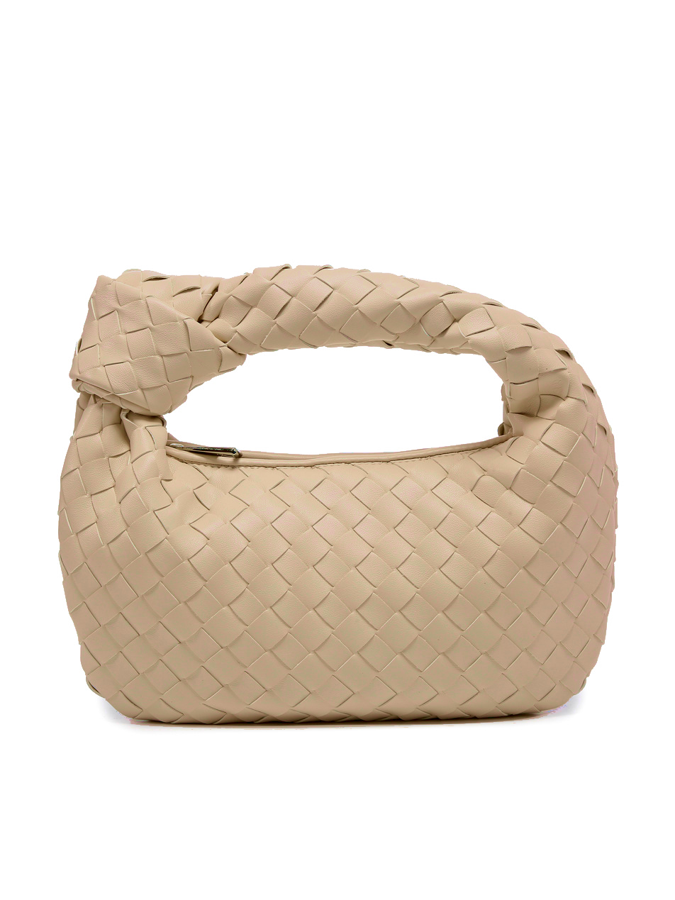 Mini Vegan Leather Knot Bag