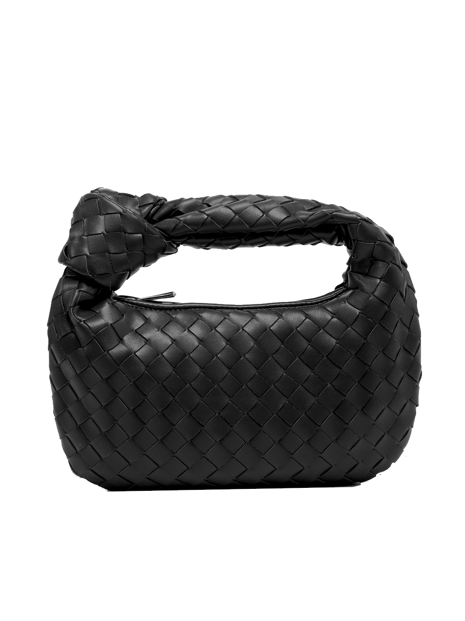 Mini Vegan Leather Knot Bag