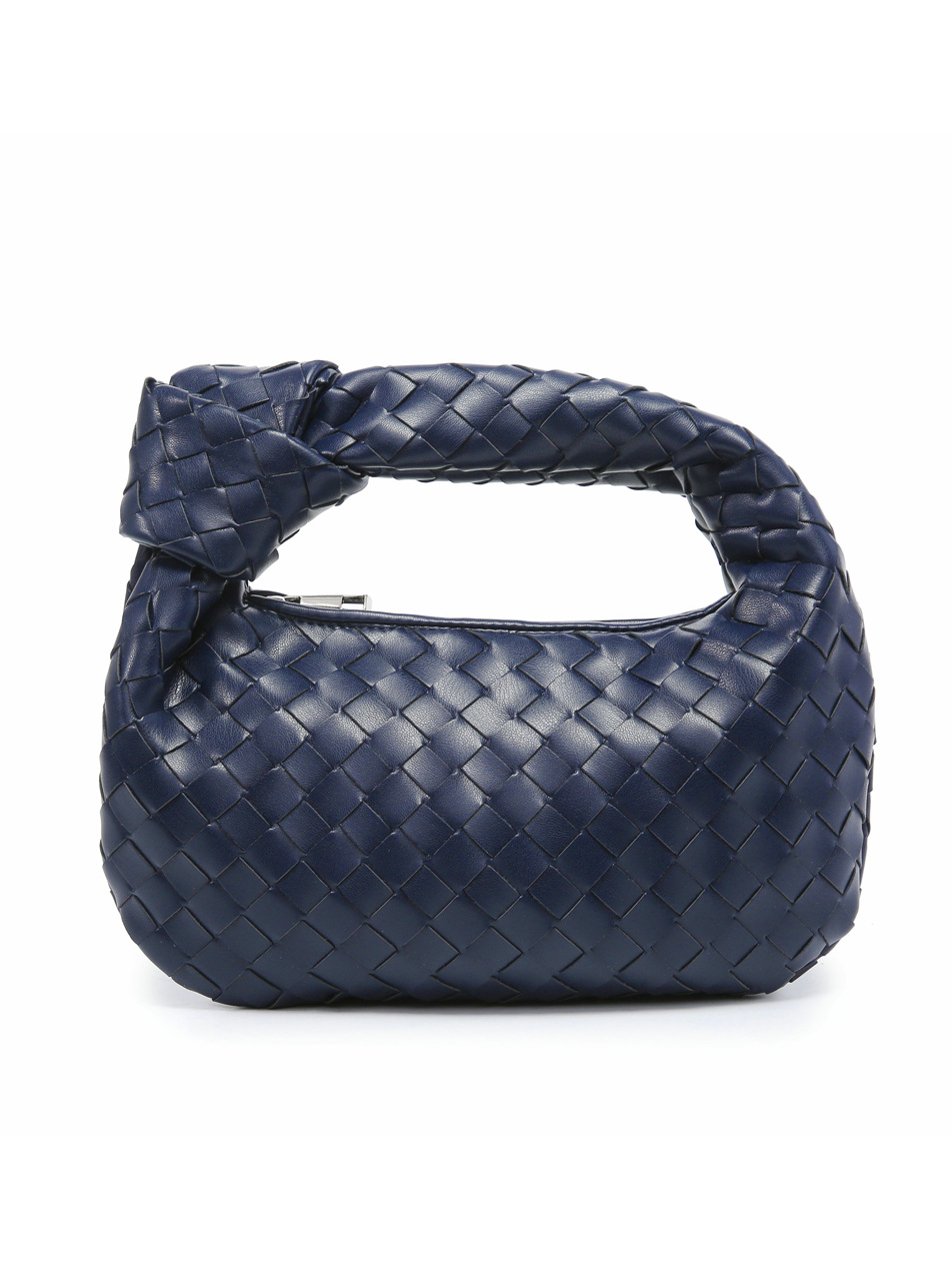 Mini Vegan Leather Knot Bag