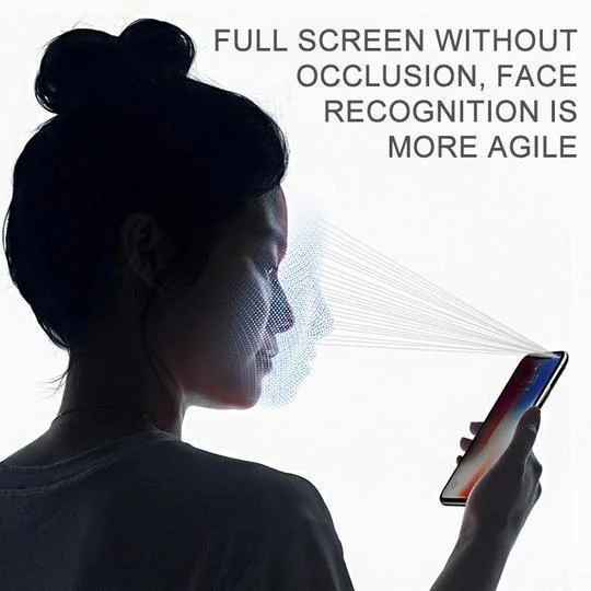 Mobile phone shockproof and anti-privacy screen protector suitable for iPhone series