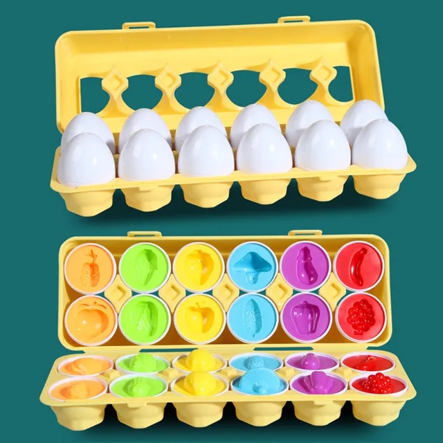 Montessori Eggs- Educational Eggs