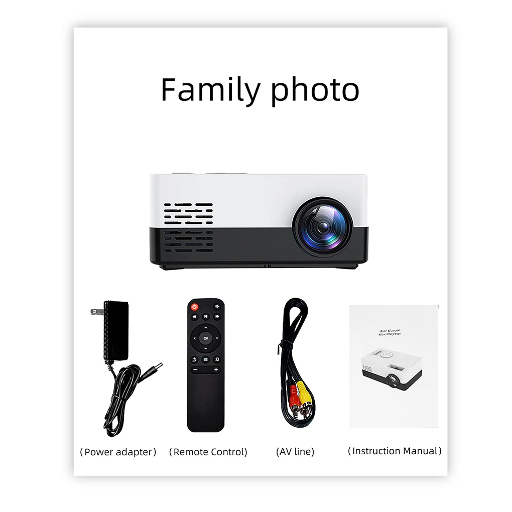 MovieHub - Mini Movie Projector HD (2023 Model)