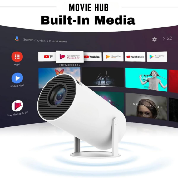 MovieHub Ultra HD Projector Lulunami