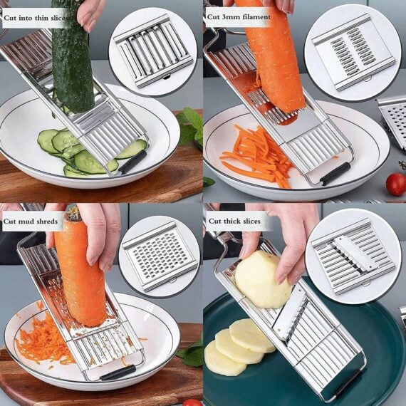 Multi-Purpose Vegetable Slicer Cuts Set