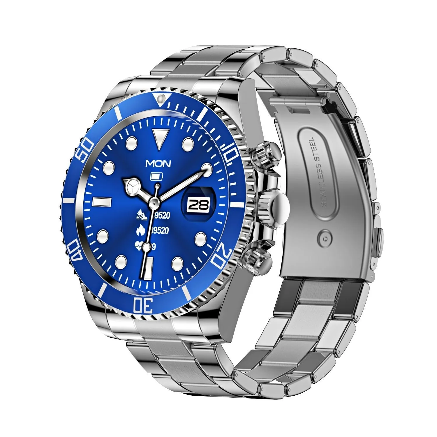 Multifunctional Bluetooth Talk Men's Casual Smart Watch