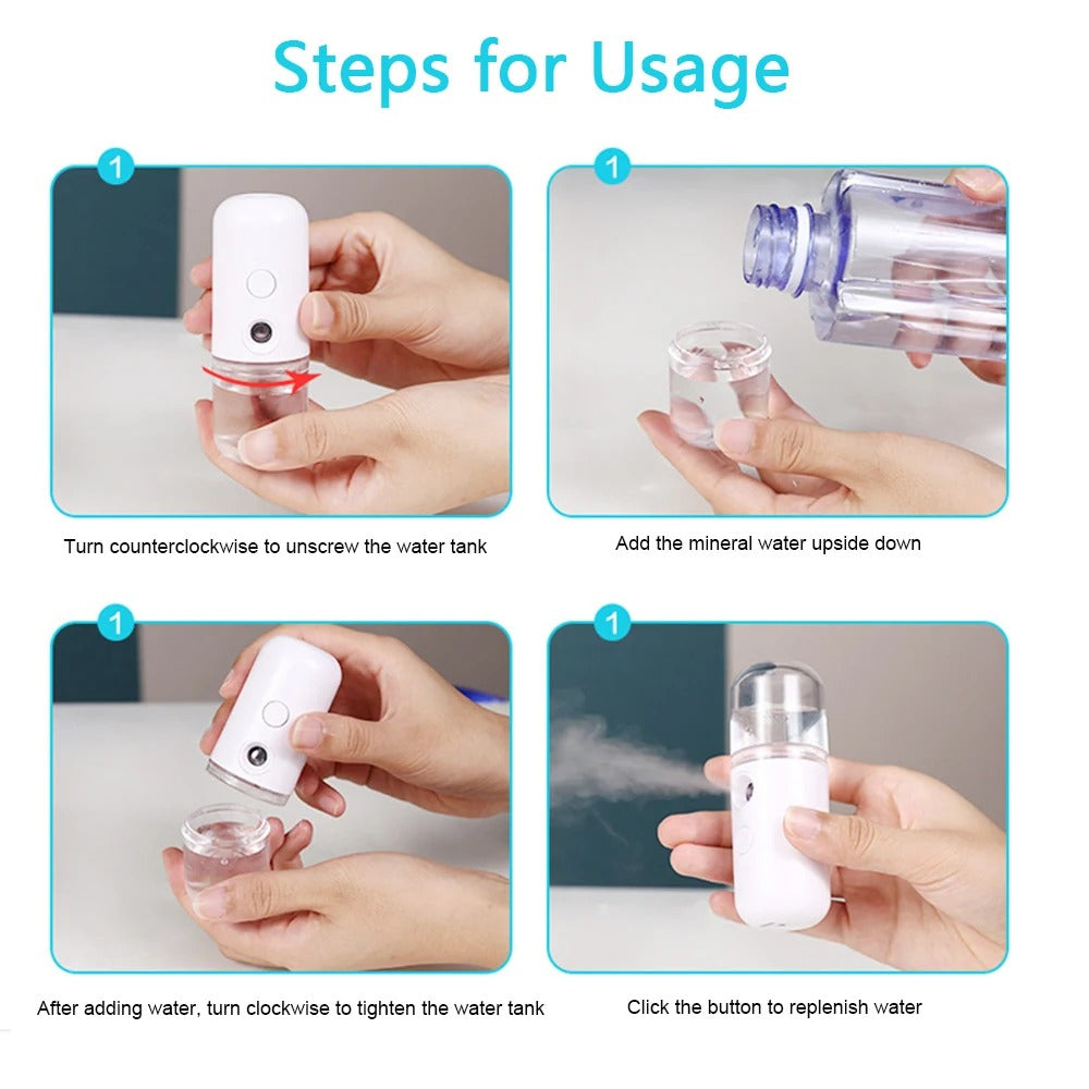 NanoMist – Moisturizing Facial Steamer