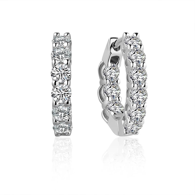 New Product Promotion - 925 Silver Moissanite Earrings