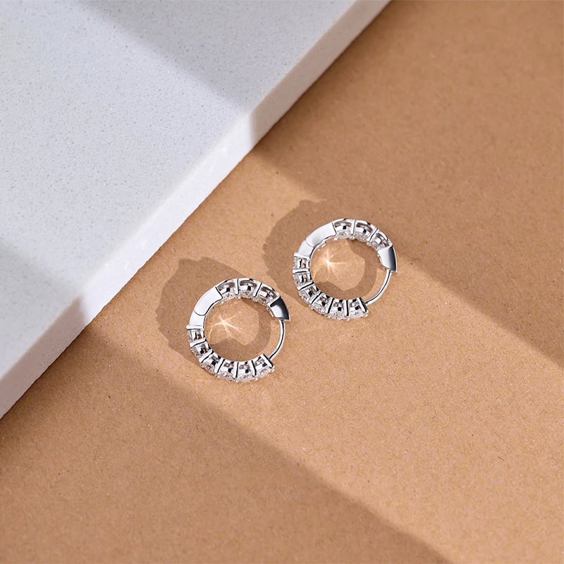 New Product Promotion - 925 Silver Moissanite Earrings